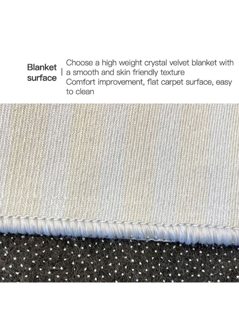 Sharpdo Modern Style Area Rug Non-Slip Super Soft Touch Living Room Bedroom Kitchen Decoration Of Carpet Floor Rug Rectangular 160x230cm - Image 4