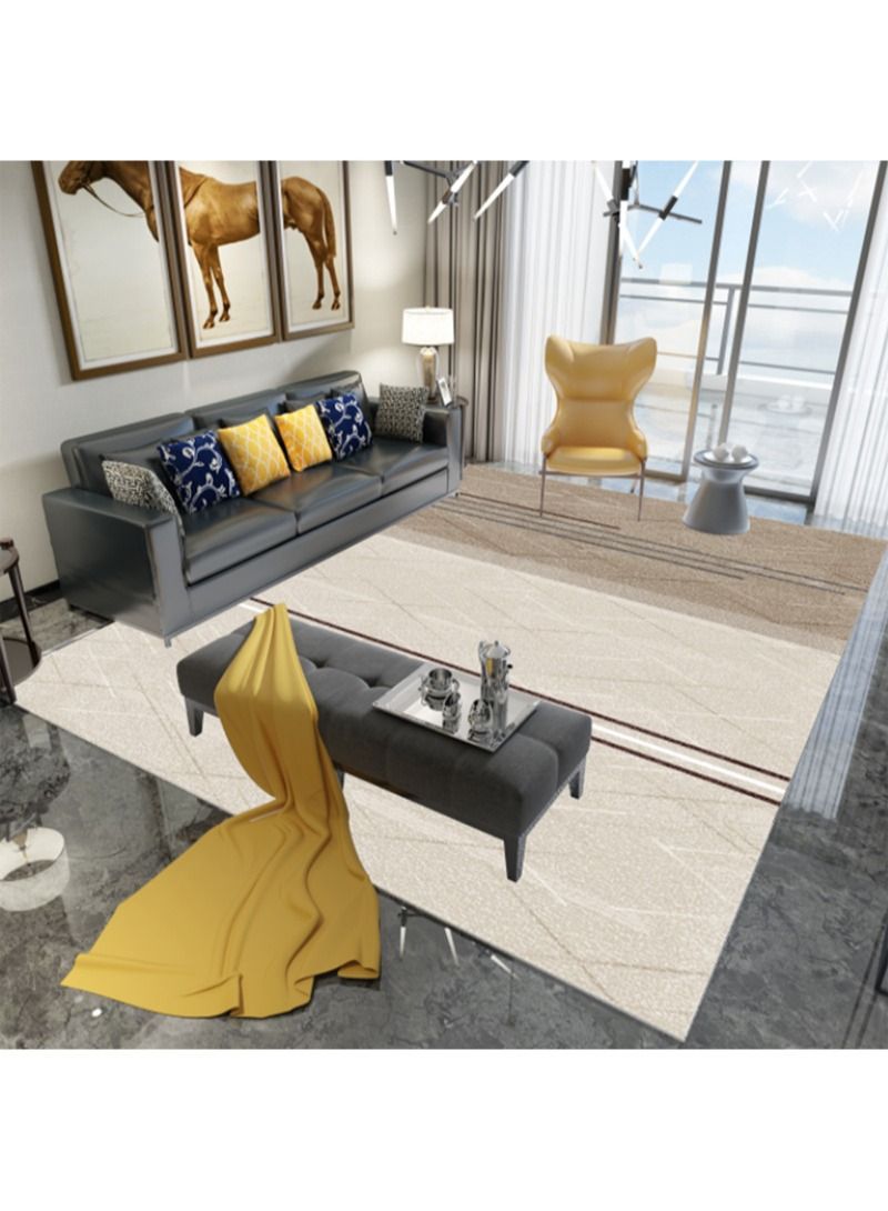 Sharpdo Modern Style Area Rug Non-Slip Super Soft Touch Living Room Bedroom Kitchen Decoration Of Carpet Floor Rug Rectangular 160x230cm - Image 2