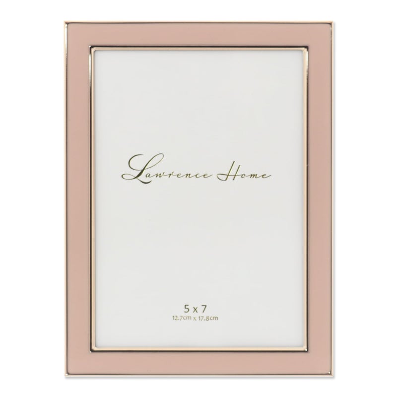 Lawrence Frames Metal Frame Polished Enamel Pink 5x7