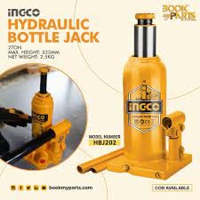 INGCO Hydraulic bottle jack - Image 3
