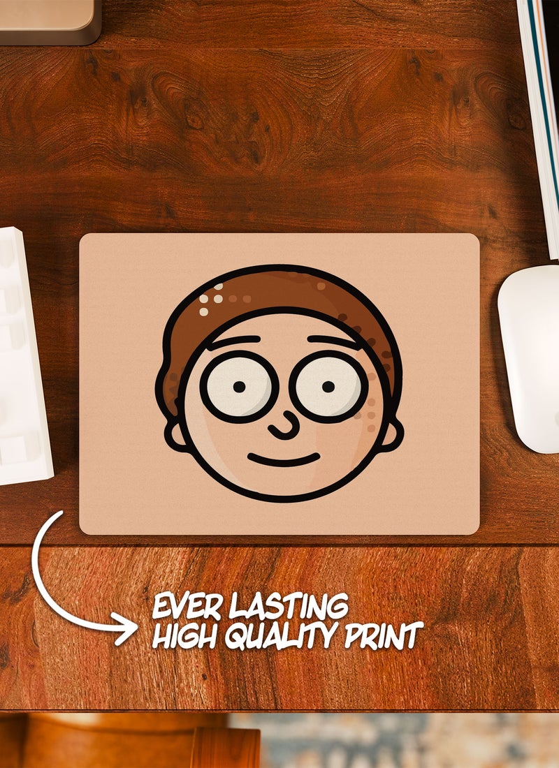 LOUD UNIVERSE Rectangular Desk Mouse Pad Rick And Morty Icon Style Non-Slip Rubber Base Mouse Pad - Image 2