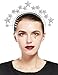 Coucoland Star Halo Crown Headband Silver Stars Headpiece Headdress Tiara Celestial Goddess Costume - Image 2