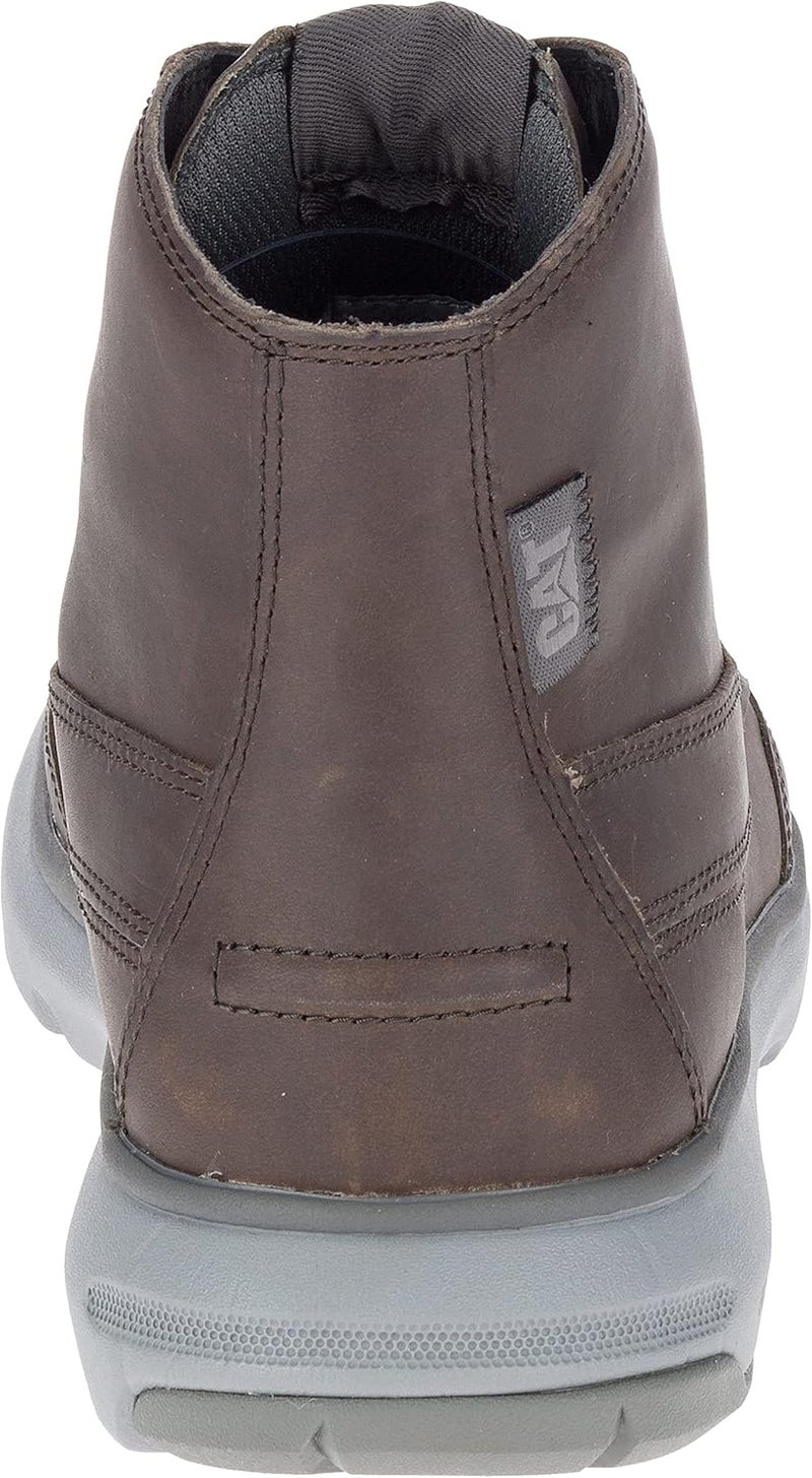 CATERPILLAR Men's Leather Ankle Boots - Image 3