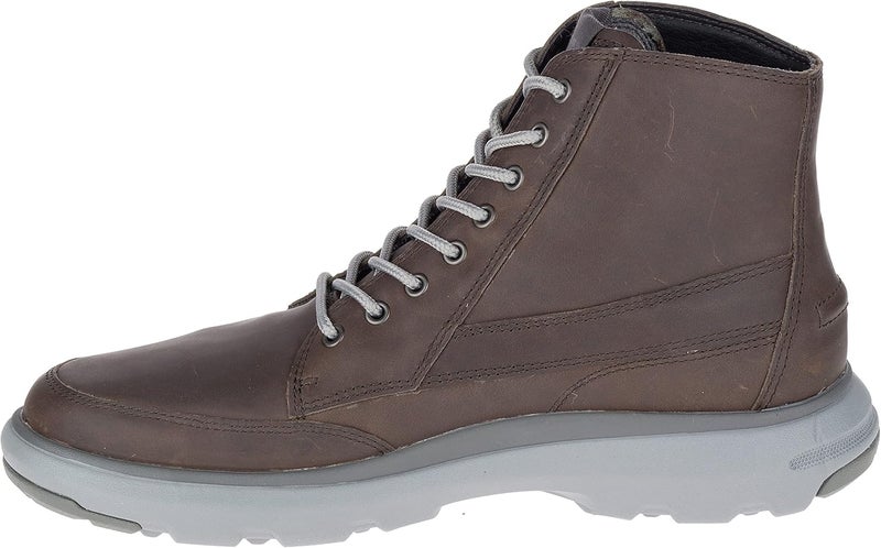 CATERPILLAR Men's Leather Ankle Boots - Image 2