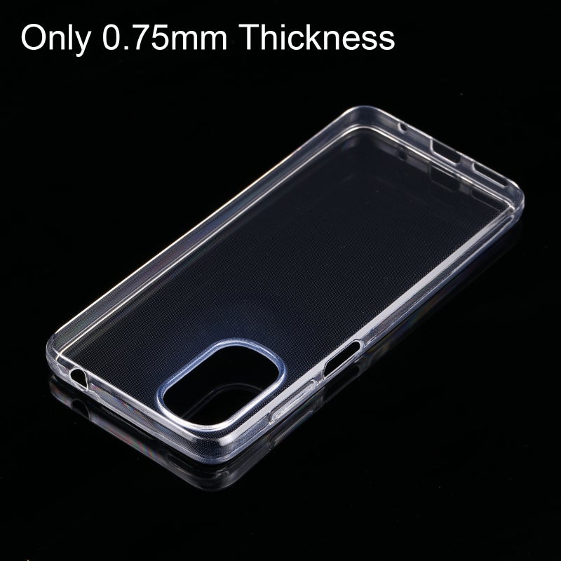 HuHa Case Cover For Motorola Moto G22 0.75mm Ultra-thin Transparent TPU Phone Case - Image 5
