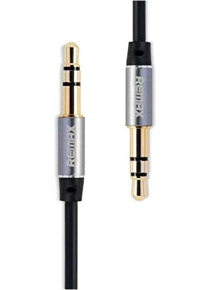 REMAX - Remax Rl-L200 AUX Silver 2M - Image 1