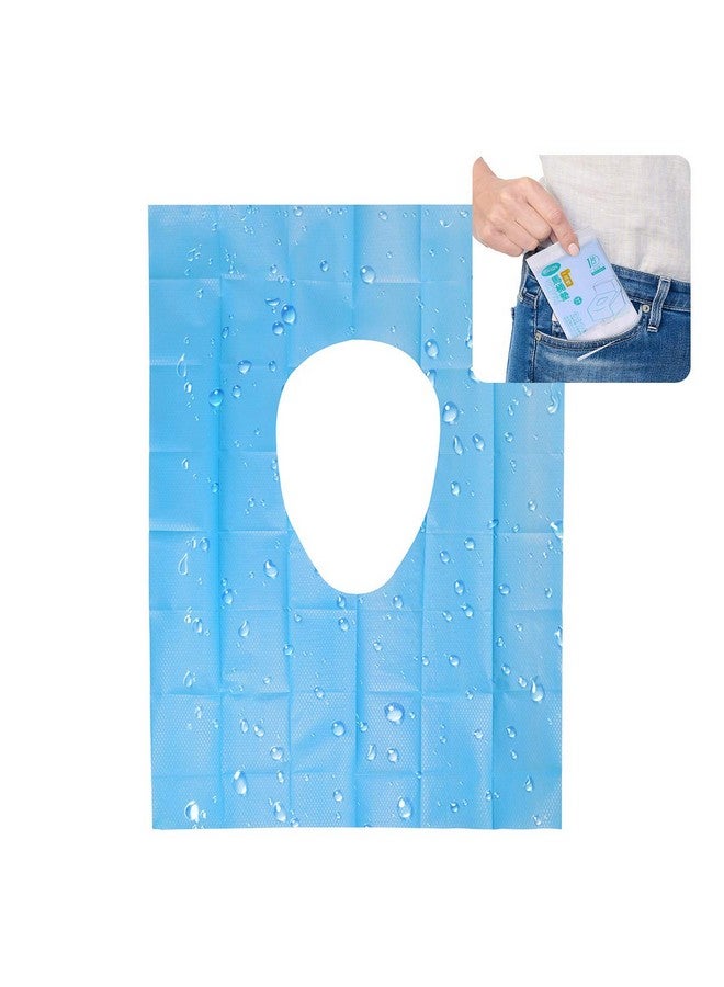 VANZAVANZU Disposable Toilet Seat Covers - 30 Counts Waterproof Individually Wrapped Portable Travel Toilet Seat Covers for Adults Kids Toddler Potty Training Public Toilet, Lengthened Size 16x24 Inch, 3 Packs - Image 1