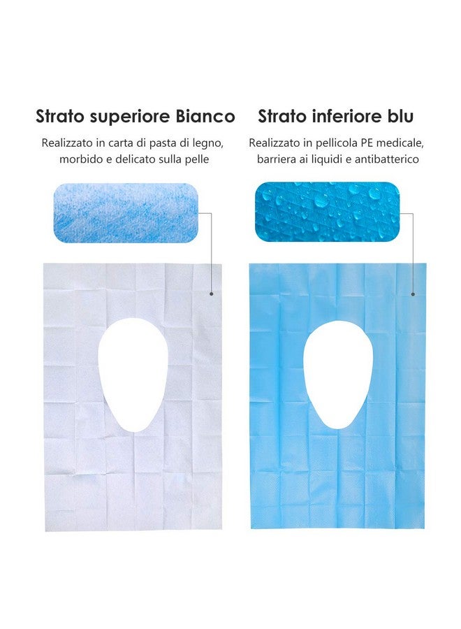 VANZAVANZU Disposable Toilet Seat Covers - 30 Counts Waterproof Individually Wrapped Portable Travel Toilet Seat Covers for Adults Kids Toddler Potty Training Public Toilet, Lengthened Size 16x24 Inch, 3 Packs - Image 2