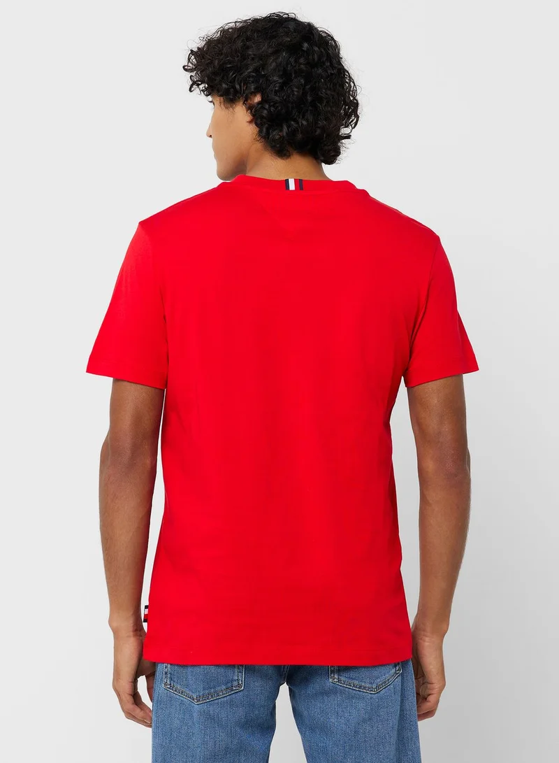 TOMMY HILFIGER Logo Crew Neck T-Shirt
