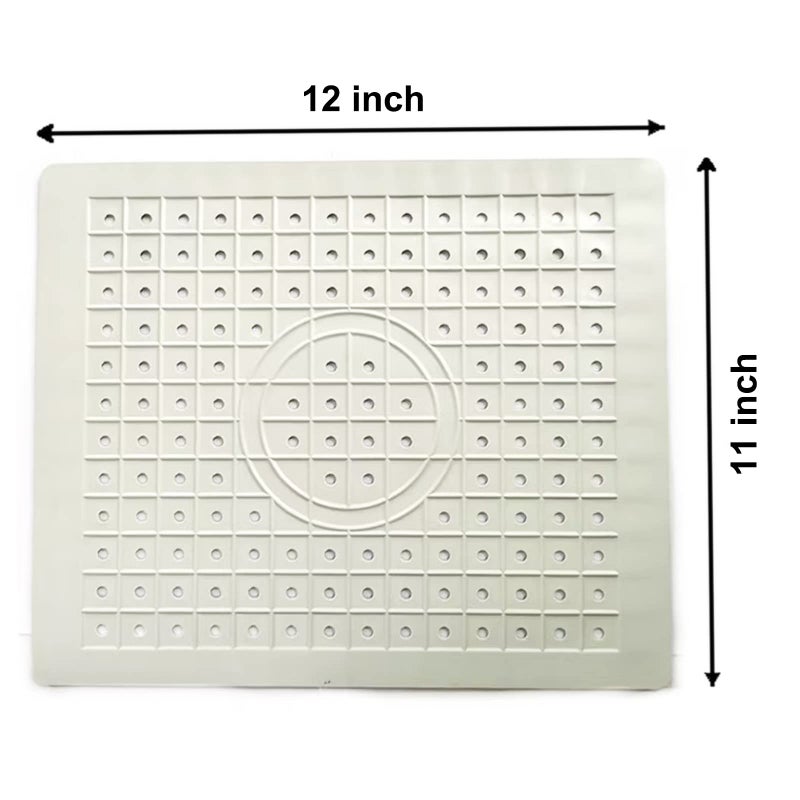 Maosgo Sink Mat  2 Pack Sink Protectors For Bottom Of Kitchen Sink  Dishes And Glassware  Fast Draining  White - Image 2