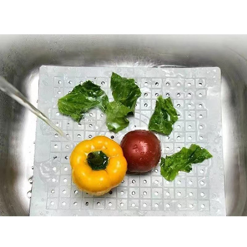 Maosgo Sink Mat  2 Pack Sink Protectors For Bottom Of Kitchen Sink  Dishes And Glassware  Fast Draining  White - Image 3