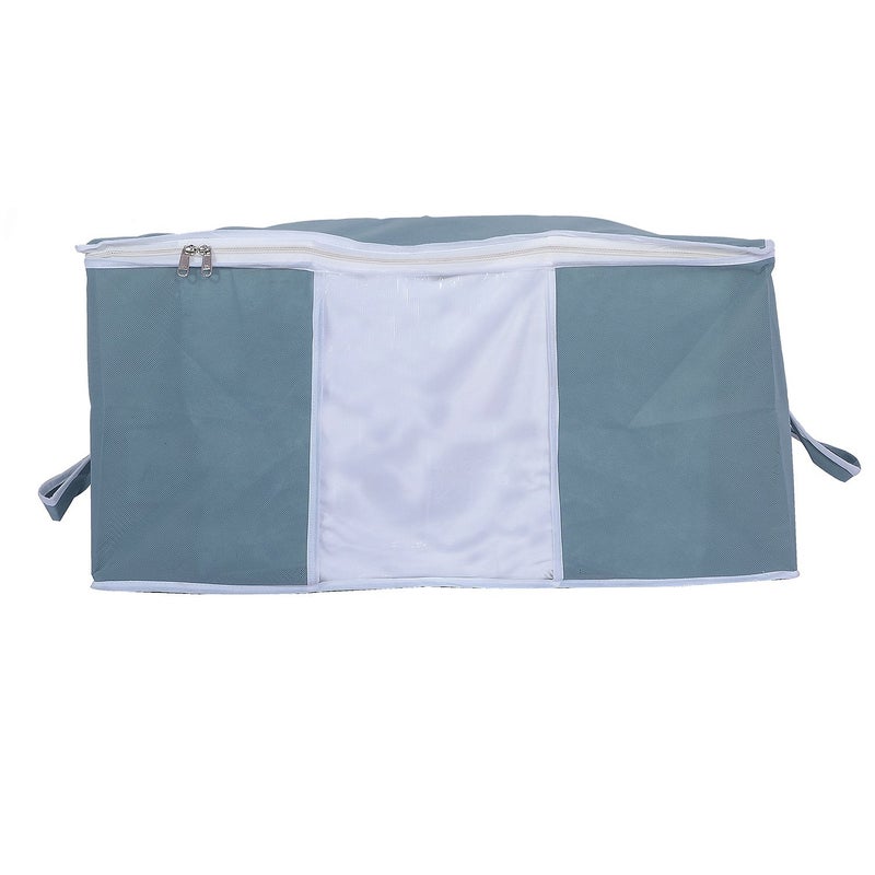 Kuber Industries 3 Piece Non Woven Underbed Storage Organiser Set Dark Grey Rbed15 - Image 4