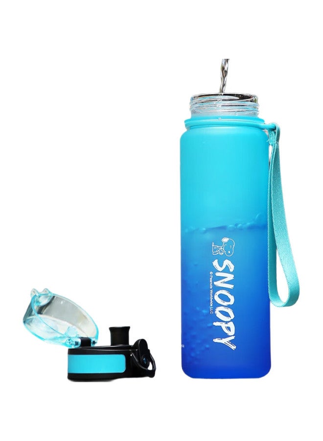 Snoopy Sports Water Bottle For Children, Heat-Resistant Tritan Plastic Water Bottle, Summer Drinking Cup For Boys And Girls, Elementary School Students, Direct Drinking Water Cup - Image 3