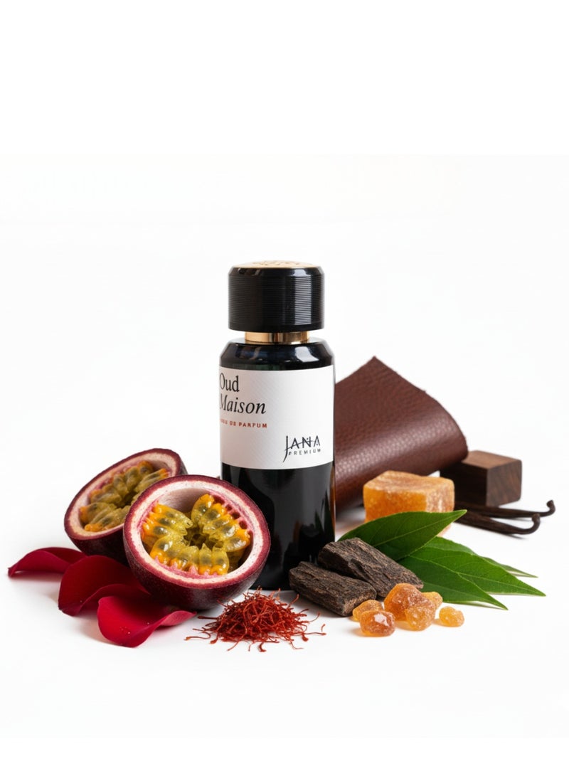Jana Beauty Oud Maison EDP for Men and Women 50 ML - Long-Lasting Luxury Fragrance - Image 2