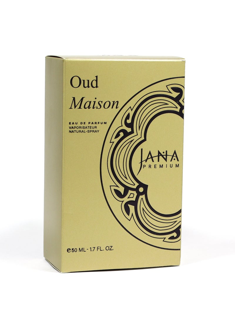 JANA Oud Maison EDP for Men and Women 50 ML - Long-Lasting Luxury Fragrance - Image 3