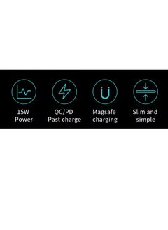 High Quality Popular Office Desktop Using 3in1 Magnetic Wireless Charger QI Certified 15W Fast Charging Portable Design compatible for iPhone  Magsafe Charger Pad - pzsku/ZC3BB591665F17B39854CZ/45/_/1711323818/d2f45c1d-b6e9-48e4-99fe-5333a6773dc3