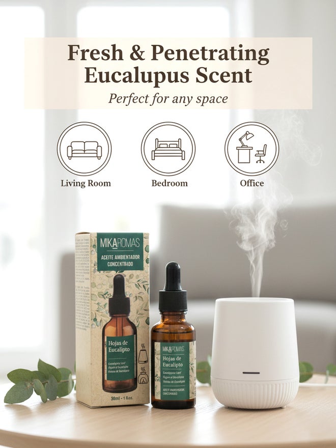 ميكارومس زيت عطري برائحة الأوكالبتوس 30 مل - Image 3