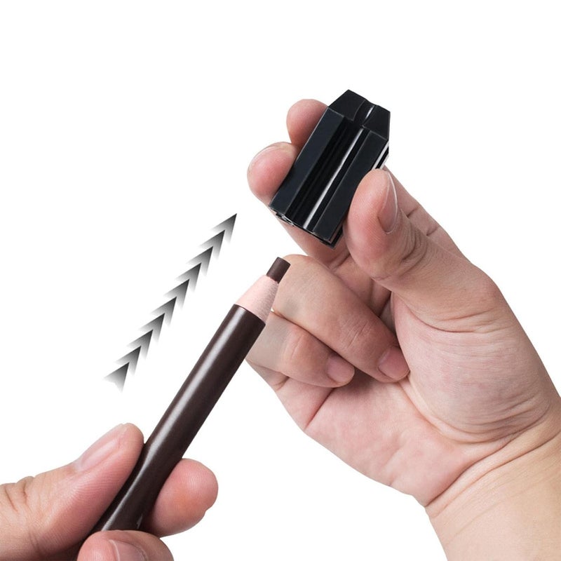 ITT Sharpener for Eye Pencil, 4 in 1 Eyebrow Pencil Sharpener Pencil Sharpener for Eyebrow Colour Eyebrow Pencil Tattoo Makeup Sharpening - Image 2