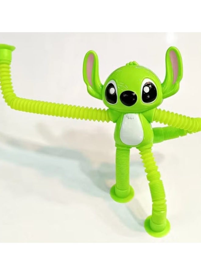 Telescopic Suction Cup StitchToys, Sensory Stitch Toy, Suction Cup Toy for Kids, Stuffed Stitch, Fidget Toys for Stress Relief, Funny Educational (2 Pack) - Image 3