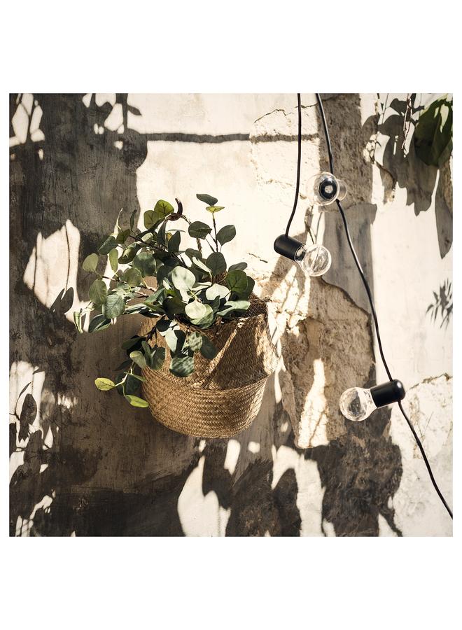 Zaboon Artificial Leaf, Eucalyptus/Green, 65 Cm - Image 2