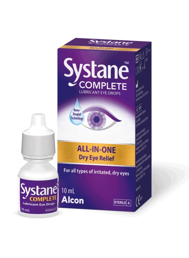 Systane Complete Preservative-Free Eye Drops 10ml