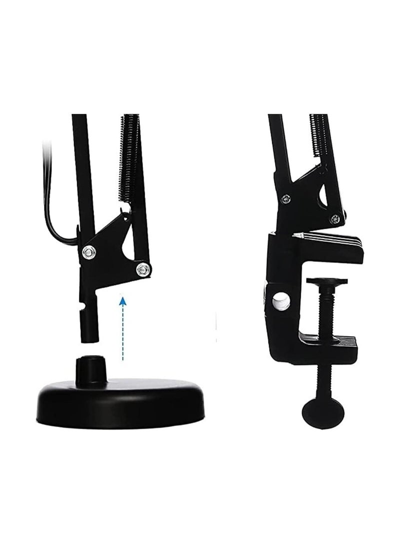 El Rawda Lighting Classic metal desk lamp, black  - Image 3