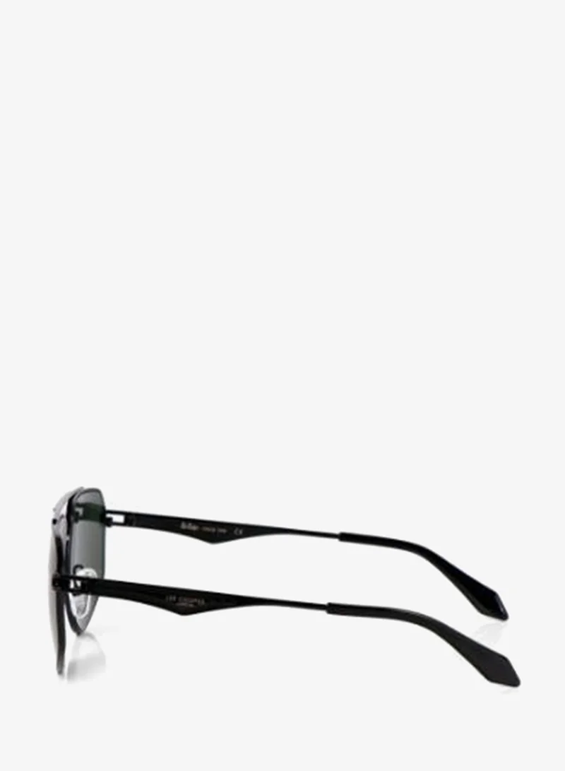 Lee Cooper  Polarized Sunglasses Silver Frame Gradient Grey Mirror Lens 60mm  - LCU10243C2  | Best Price UAE