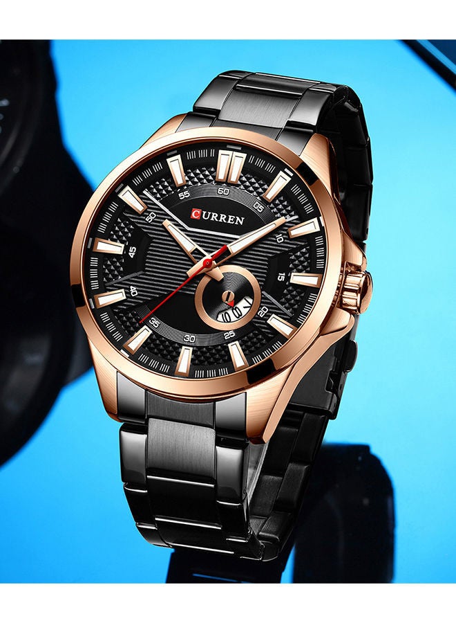 NIBEMINENT Exquisite Metal Analog/Digital Wrist Watch J4267B - Image 2