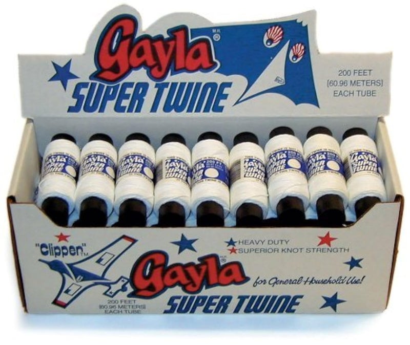 Gayla Industries Super Twine Kite String 200 Feet MultiPacksClass Sets Set of 36 spools