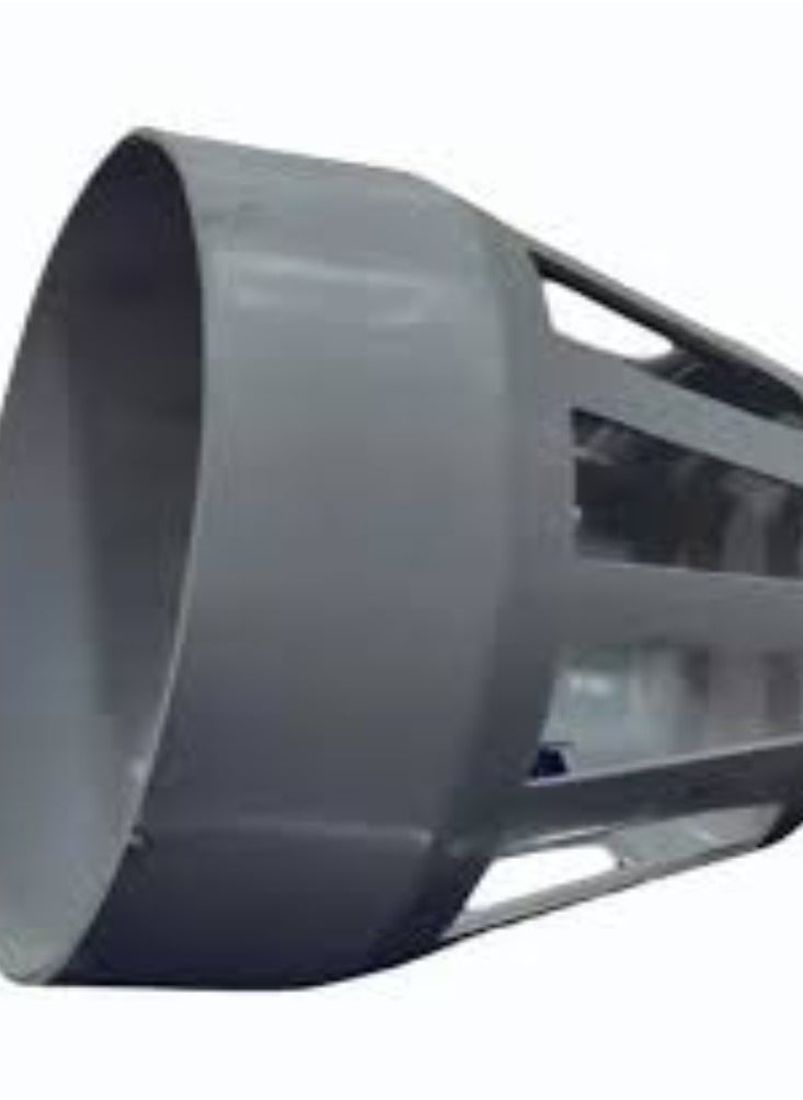 KNP - KNP Vent Cowl UPVC Pipe Fitting (3 Inch) is designed to cover the open end of a ventilation pipe, preventing the entry of debris, animals, and rain while allowing air to flow freely. - Image 1