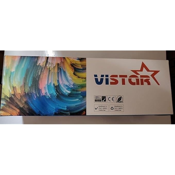 خراطيش حبر بديلة متوافقة VISTAR 44A لطابعة HP 44A CF244A تعمل مع طابعات HP LASERJET PRO M15A M15W M16A M16W MFP M28A M28W M29A M29W ، 1 عبوة سوداء مع شريحة - Image 2