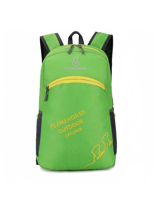 FLAMEHORSE New Folding Bag Sports Backpack Outdoor Lightweight Bag Portable Splash-Proof Folding Backpack - Image 1