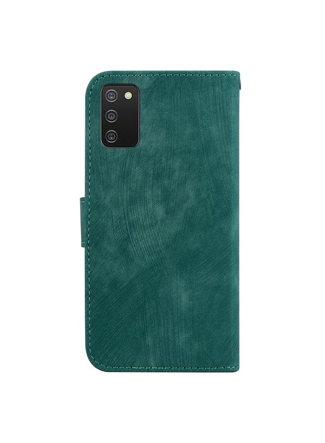 اس-توب جراب لهاتف Samsung Galaxy A02s مقاس 164.2 مم من الجلد المنقوش بنمر صغير - Image 3