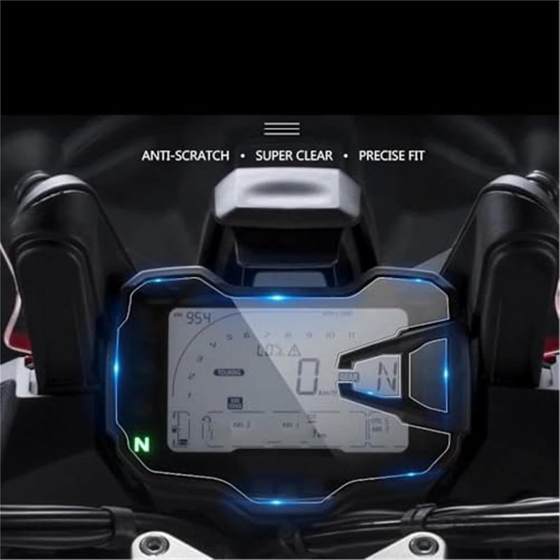 Wivplex Motorcycle Screen Protector for Multistrada V2S V2 2021 - Image 3