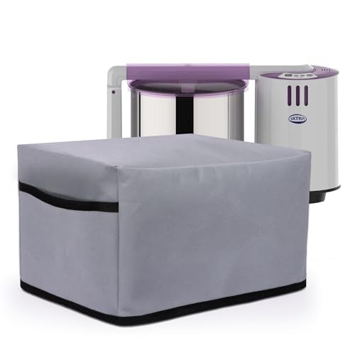 Cranique Non Woven Dust Proof Water-Resistant Wet Grinder Cover for Table Top 2 Litre Ultra Grind+ Gold (Grey) - Image 1