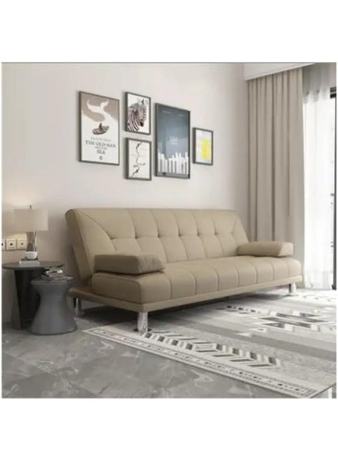 Comfynest Comfynest Modern and Unique Design Sofa Bed For Your Living Room (Beige)  - Image 1
