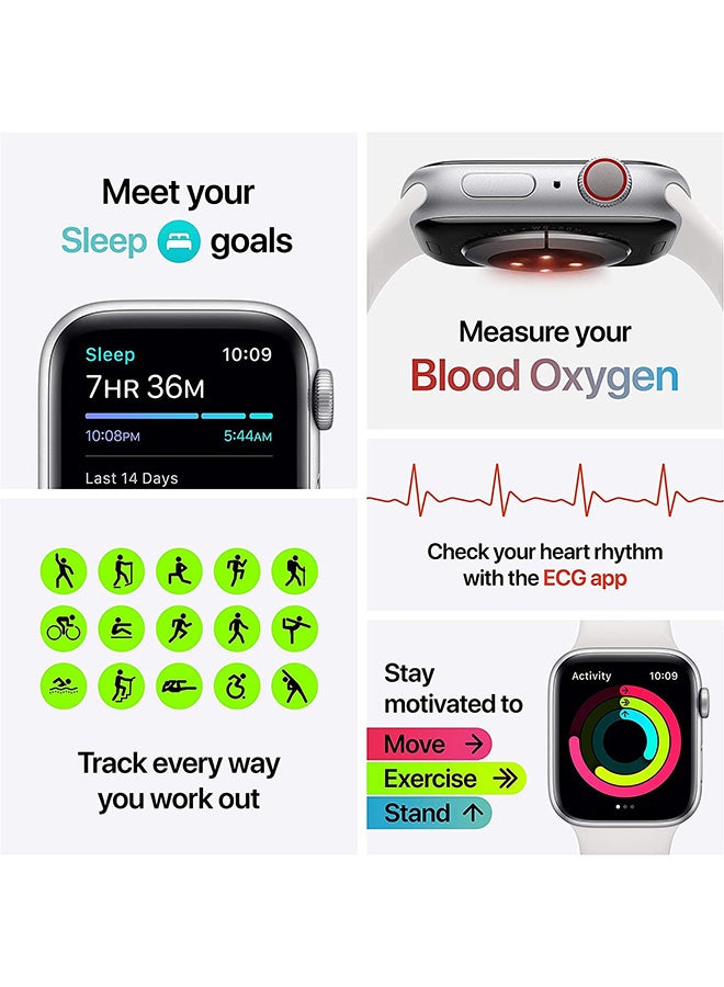Apple Renewed - Watch Series 6 GPS Cellular Aluminium Case With Sport Band Space Grey - Image 2