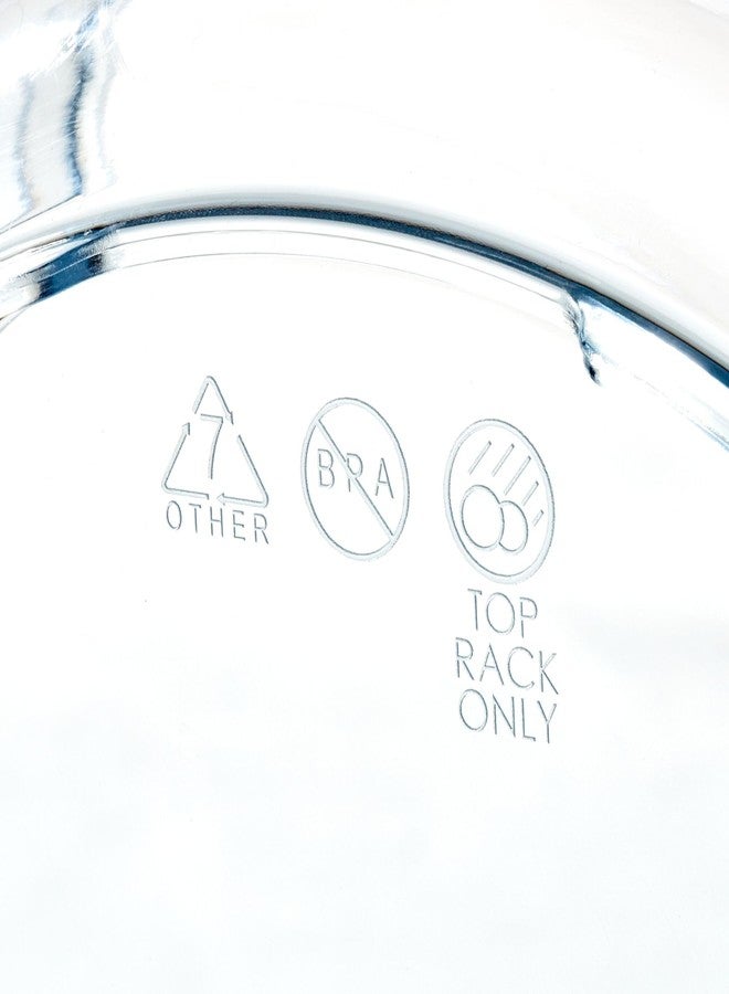 إنترديزاين صندوق تخزين صغير دائري للثلاجة من iDesign مع صينية تصريف قابلة للإزالة وغطاء - طقم من قطعتين - شفاف - Image 5