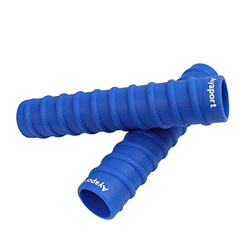 Ayaport Kayak Paddle Grips Non-Slip Silicone Wraps Blister Prevention Kayaking Accessories for Take-Apart Paddles (Blue) - Image 1