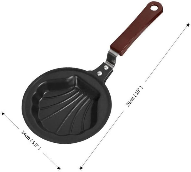 ZURITY Omelets Pan | Cartoon Shape Mini Non-Stick Egg Frying/Pancake/Breakfast Omelet Pan | Frying Pan | Molds Cookware (1 PCs) - Image 5