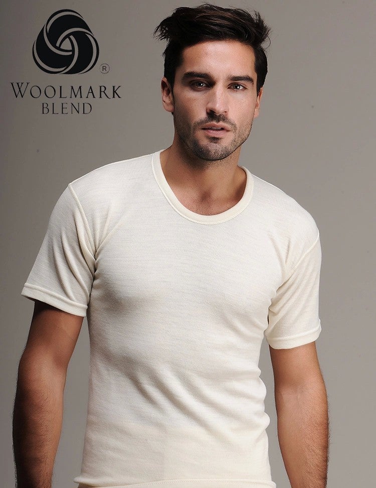Zenwave 100 Men's Wool Undershirt Short Sleeve