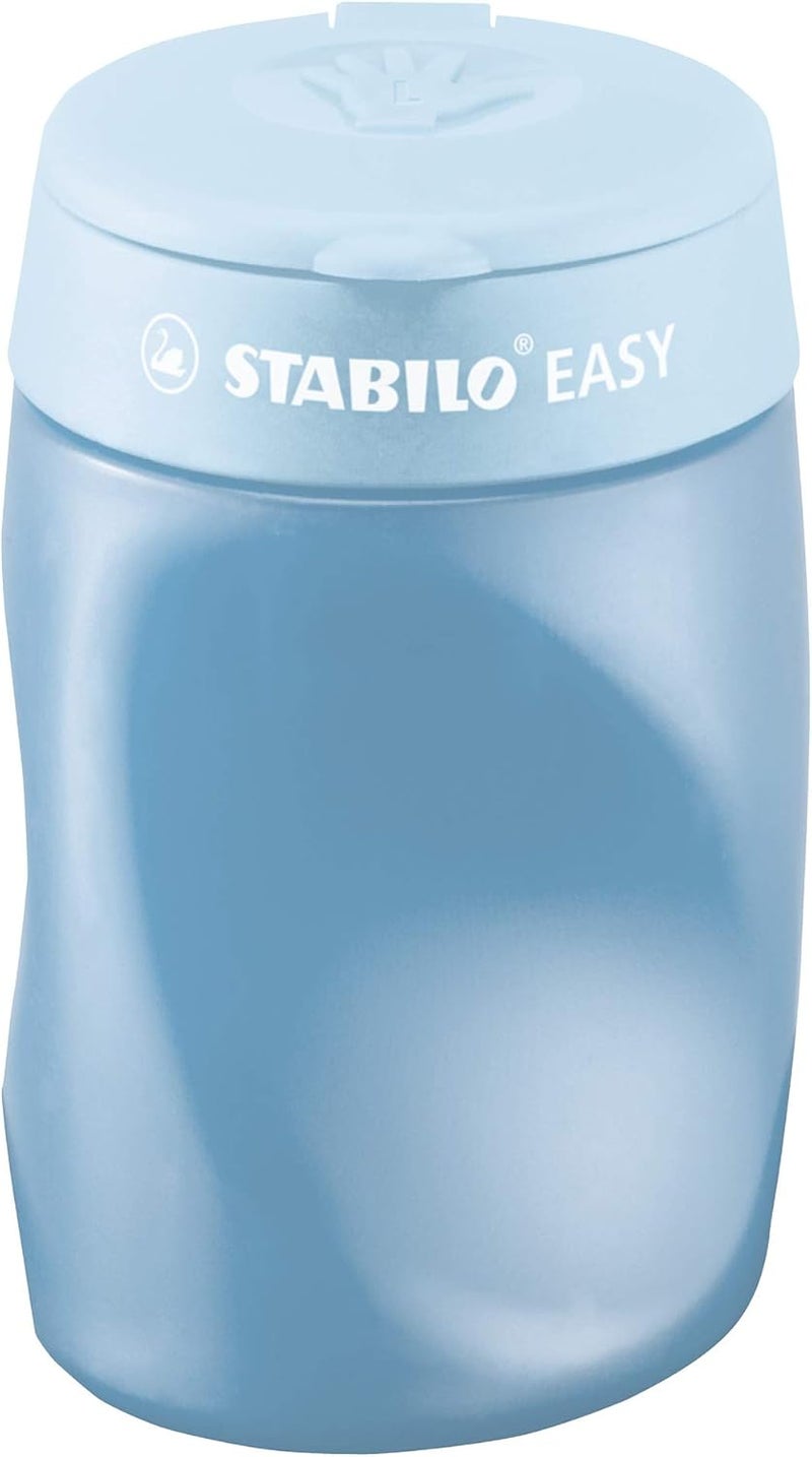 STABILO Ergonomic Container Sharpener  STABILO EASYsharpener  3 in 1  LeftHanded  Blue - Image 1