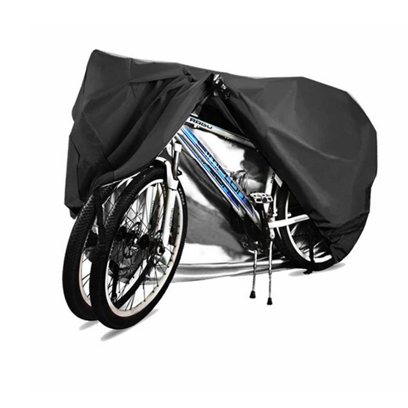 YOTOM Bike Covers for 2 or 3 Bikes, 2XL Size Outdoor Waterproof & Anti-UV Bicycle Covers with Lock Hole for Mountain Road Electric Bikes - Image 1
