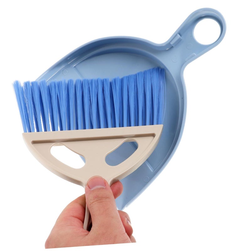 Mini Desktop Brush And Dustpan Set Compact Cleaning Kit For Keyboard Small Spaces - Image 5