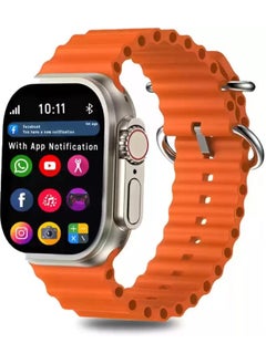 ماركة غير محددة ساعة ذكية T-Wear Ultra2 - برتقالي  - Image 3
