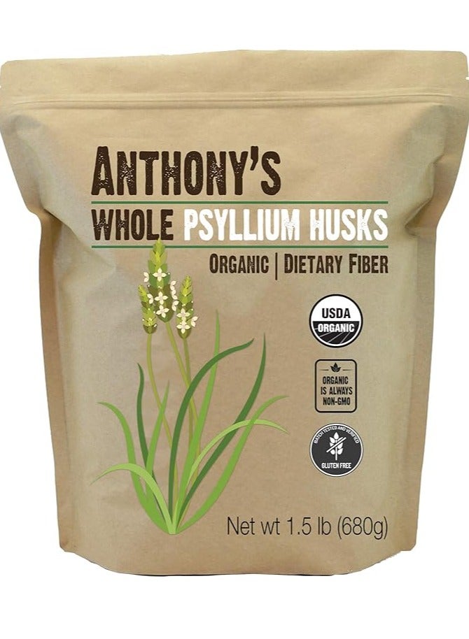 أنتوني قشور سيلليوم عضوية كاملة، 1.5 رطل