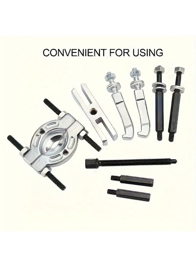 9pcs Professional Bearing Removal Tool Set Durable Separator Kit - Image 4