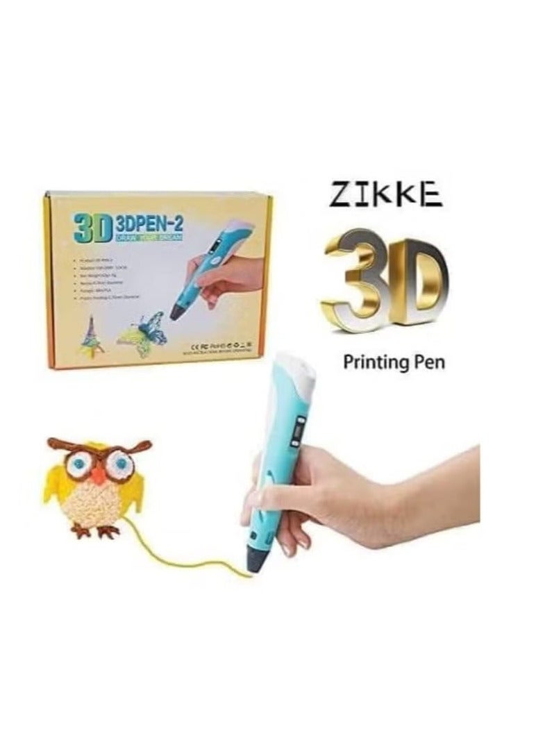 A simple design 3D pen to transform creative imagination drawings into a sleek appearance. - Image 2