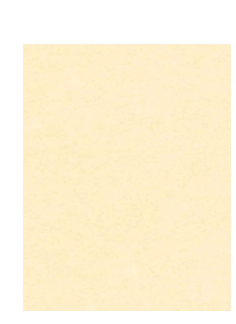Generic - 250 Sheets Cream/Vellum Laid A4 100gsm Textured Paper - Image 1