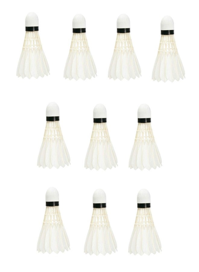 Tima A+2765 XXT Feather Shuttlecock, White (Pack of 10) - Image 3